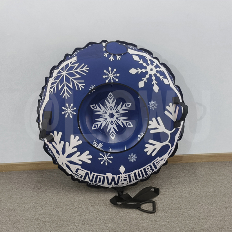 Kids Outdoor Fun - Inflatable Snow Tube Sled with Handles