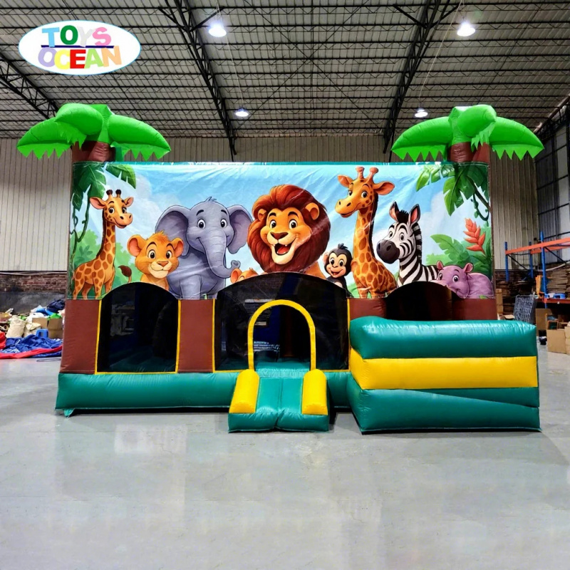Kids Outdoor House - Outdoor Party Rental Inflatable Bounce House