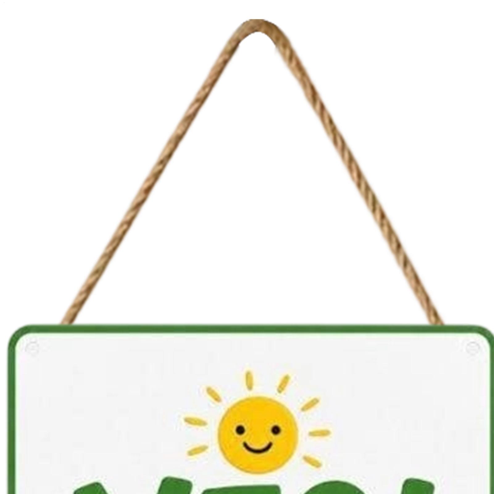 Door Hanger Metal Double Sided - огляд і ціна Kids Outdoor Garden