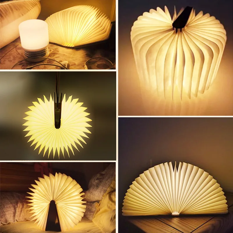 3D Folding Creative LED Night  - огляд і ціна Kids Outdoor Wooden Table