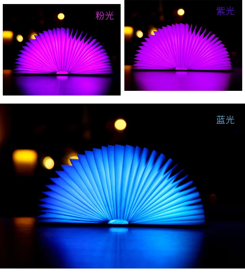 3D Folding Creative LED Night  - огляд і ціна Kids Outdoor Wooden Table