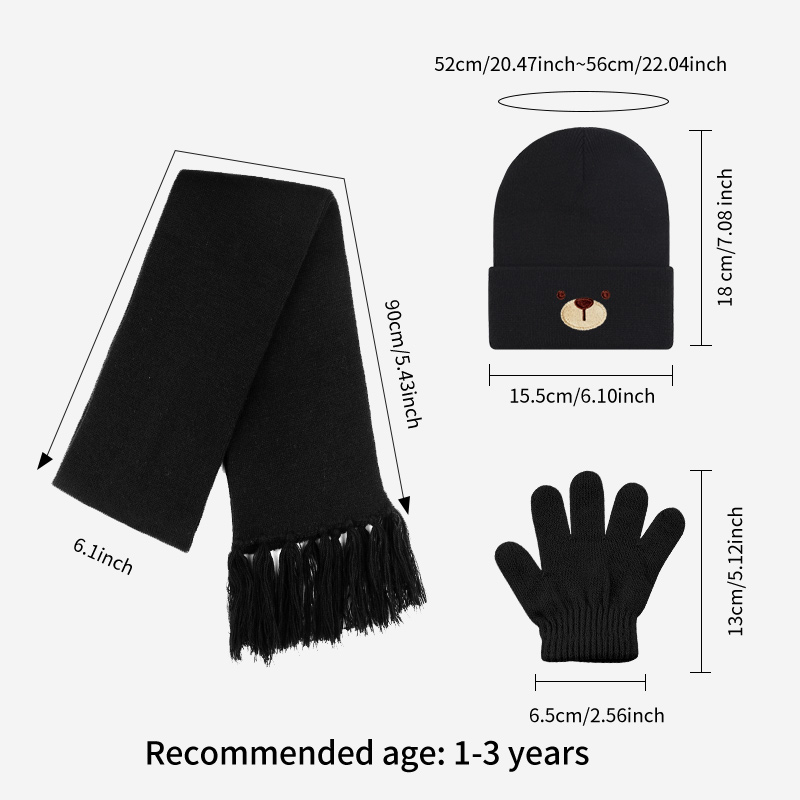 Stylish Versatile 3PC 1‑3Y Kid - огляд і ціна Kids Outdoor Gloves