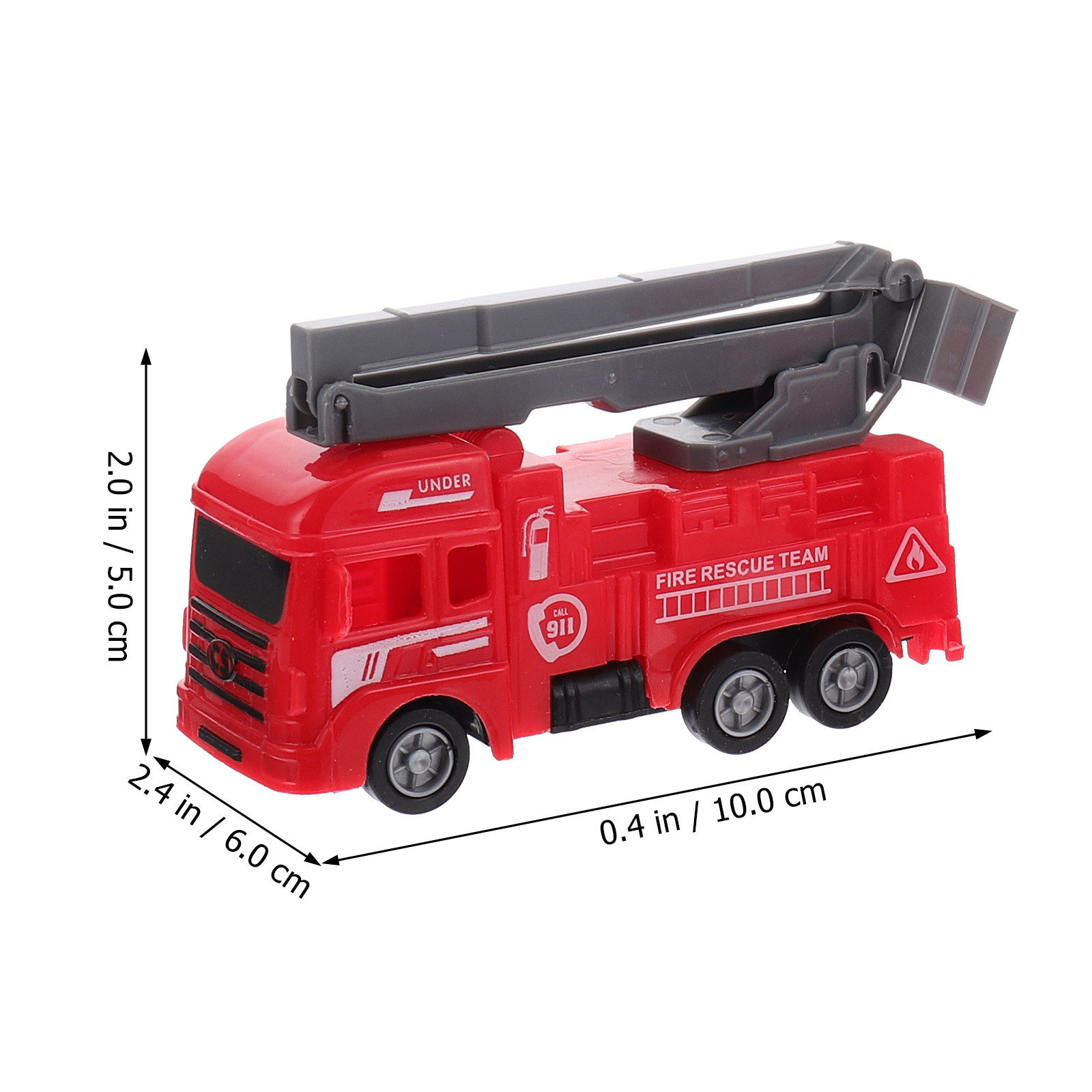8Pcs Pull-Back Fire Truck Vehi - огляд і ціна Kids Outdoor Car