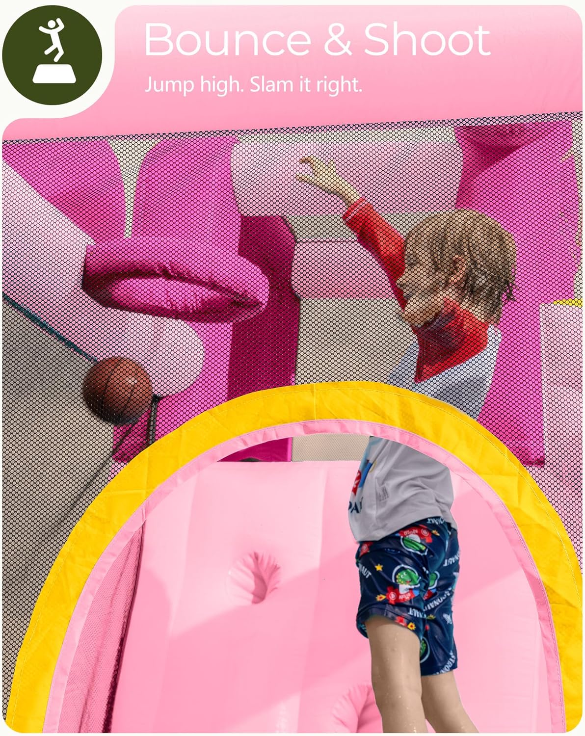 Pink Inflatable Water Slide Bo - огляд і ціна Kids Outdoor House