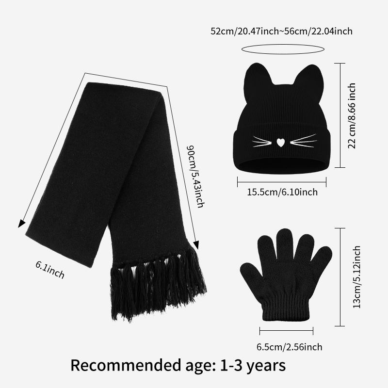 Toddler 1-3 Years Cute Soft Kn - огляд і ціна Kids Outdoor Gloves