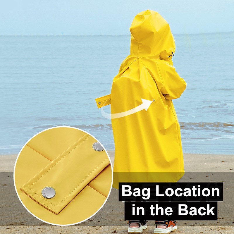 100-140 Cm Children's Raincoat - огляд і ціна Kids Outdoor Jumpsuit