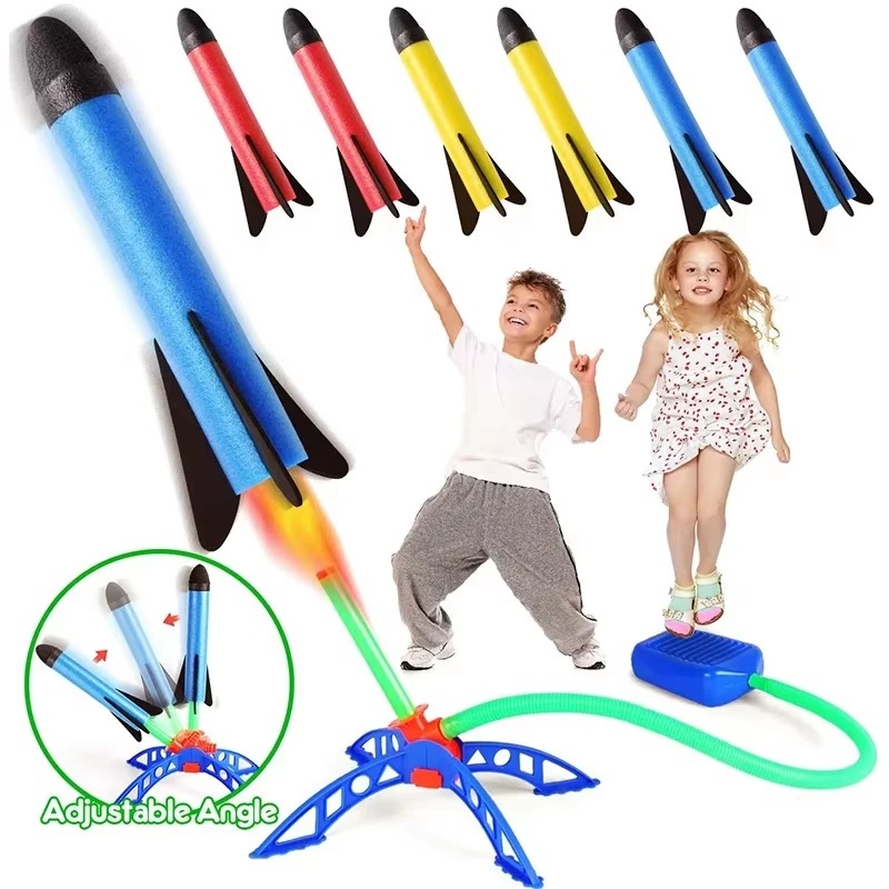 Air Rocket Foot Pump Launcher  - огляд і ціна Kids Outdoor Jumpsuit