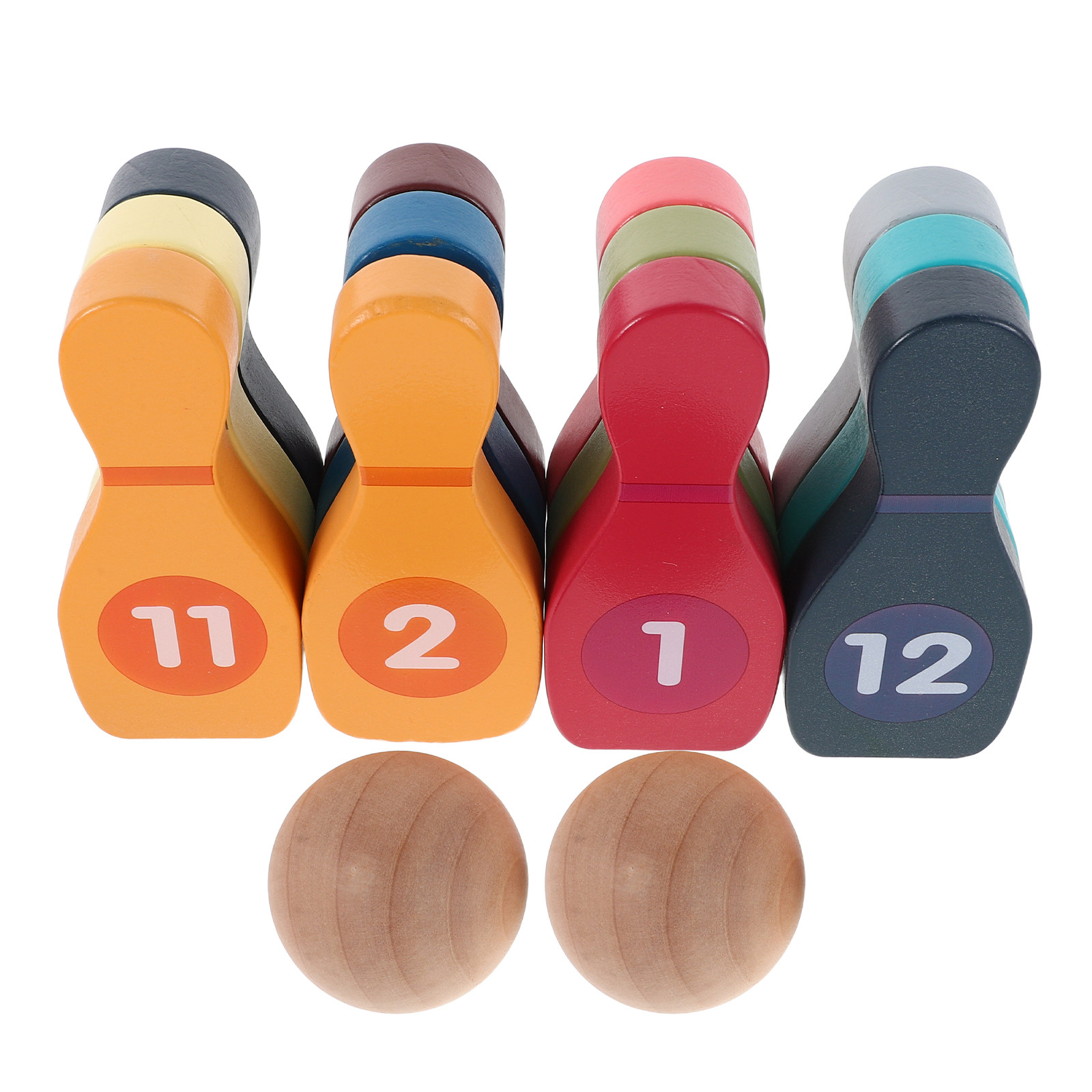 1Set Colorful Bowling Set for  - огляд і ціна Kids Outdoor Ball