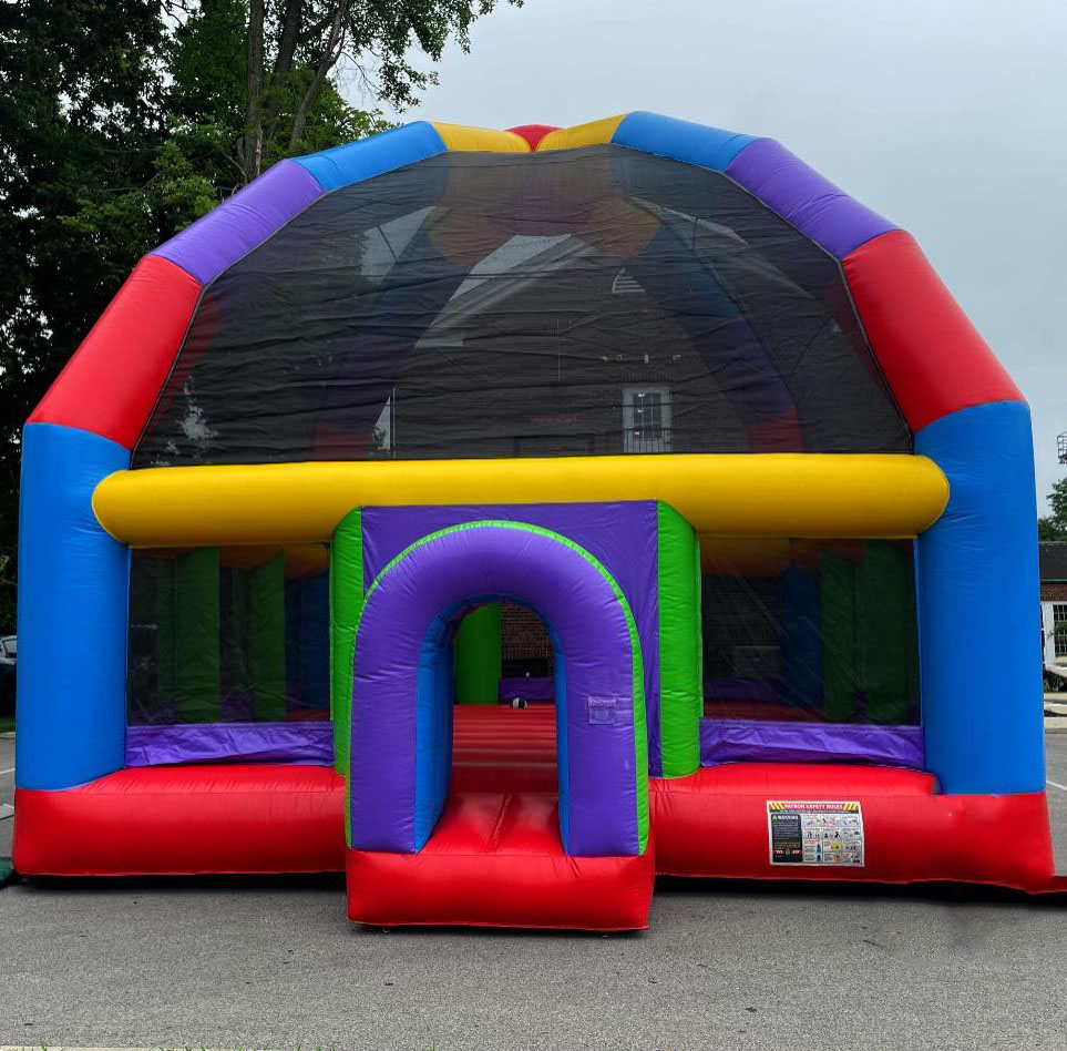 Big Jumping Castle Inflatable  - огляд і ціна Kids Outdoor House