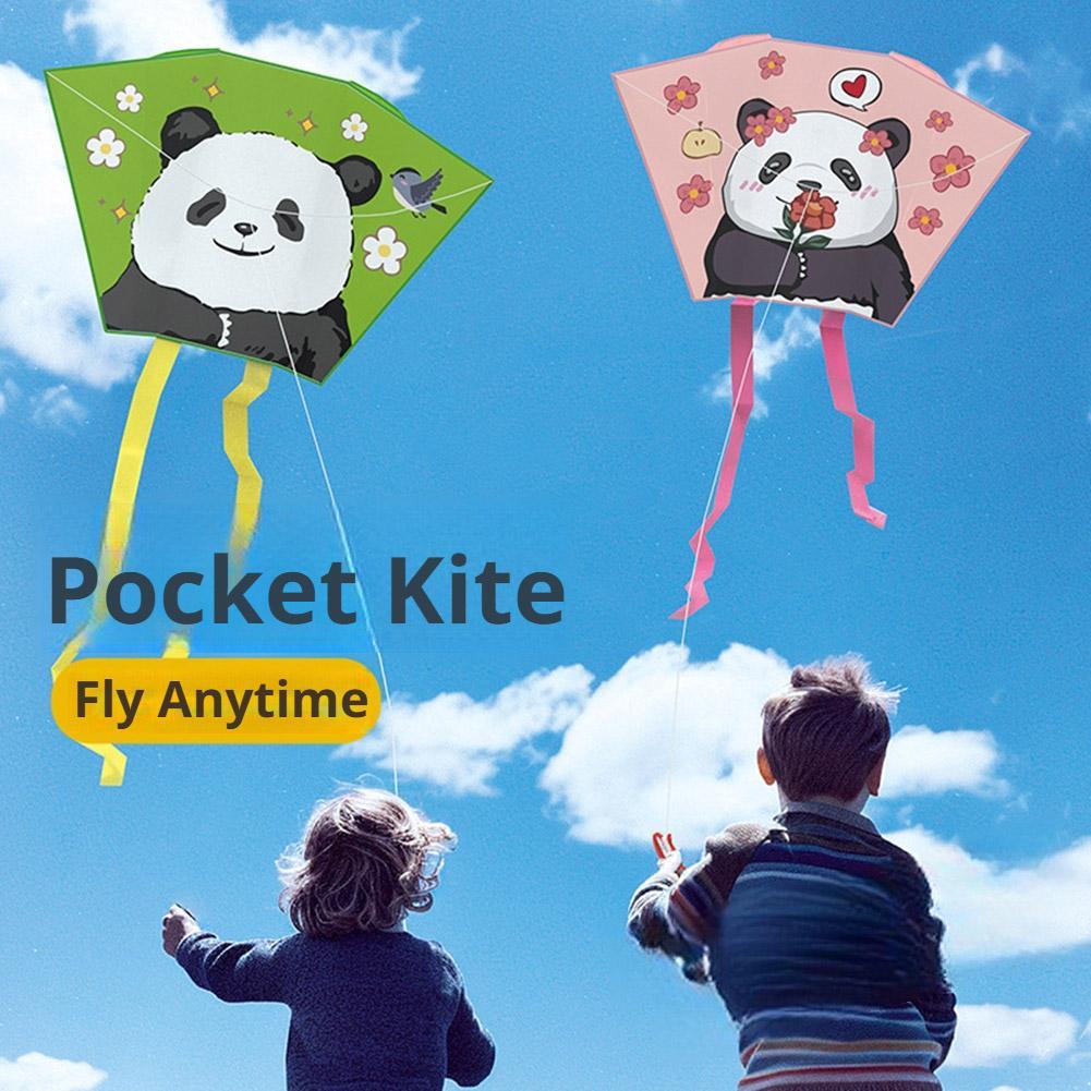 Pocket Kite Mini Cartoon Panda - огляд і ціна Kite Easy Fly Kids