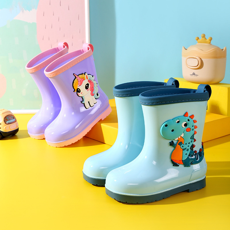 Rainy day boy girl cartoon din - огляд і ціна Kids Outdoor Garden