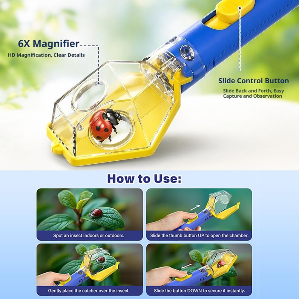 Handheld Insect Catcher Viewer - огляд і ціна Kids Outdoor Explorer Set