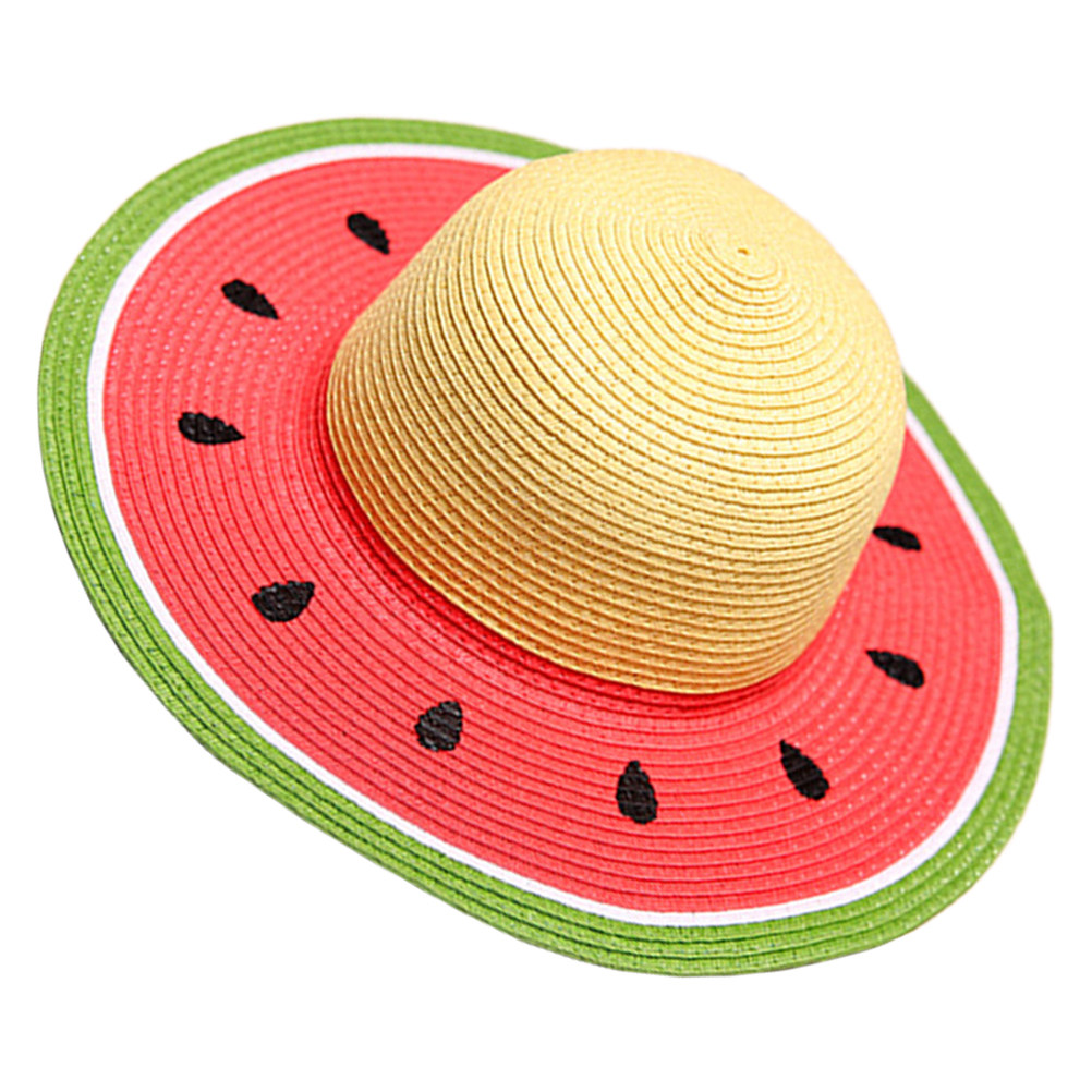 Girls Watermelon Straw Hat Sum - огляд і ціна Kids Outdoor Garden