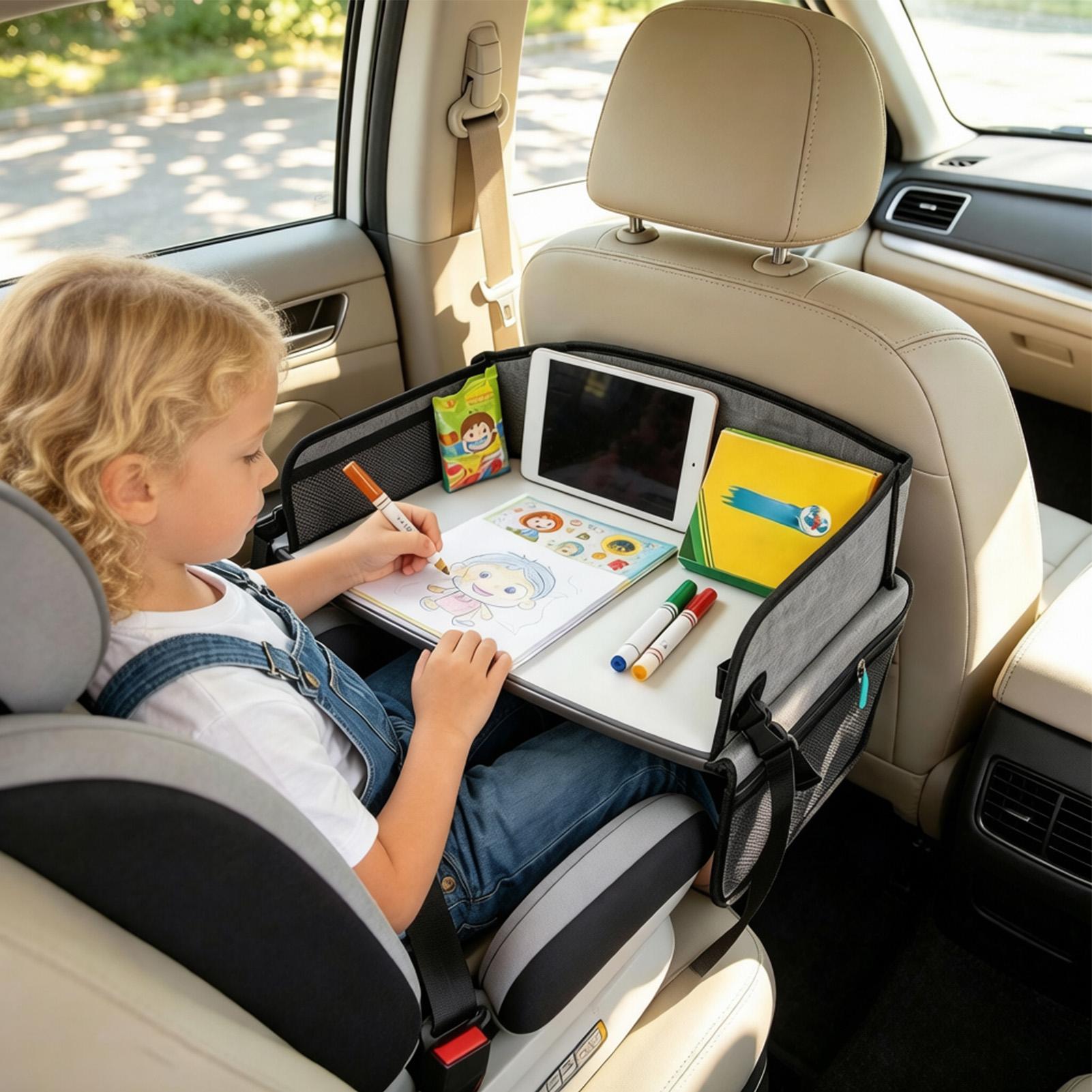 Car Seat Travel Tray With Pock - огляд і ціна Kids Outdoor Car