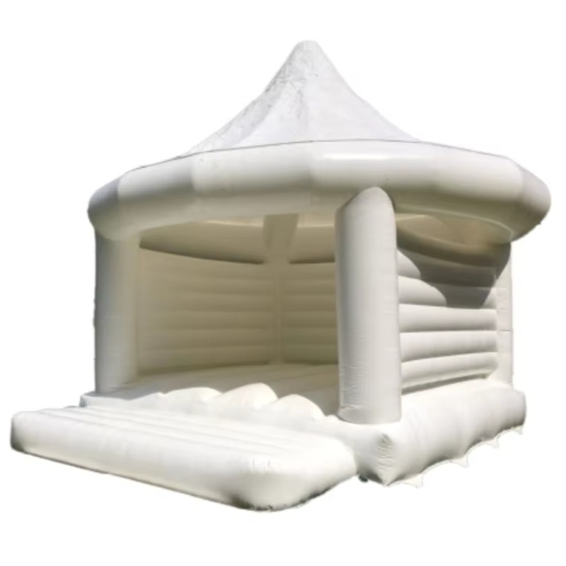 Inflatable White Wedding Bounc - огляд і ціна Kids Outdoor House