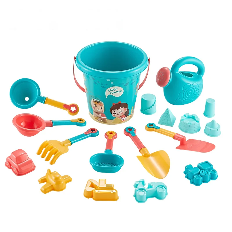 18PCS Beach Toy Set Bucket Sea - огляд і ціна Kids Outdoor Car