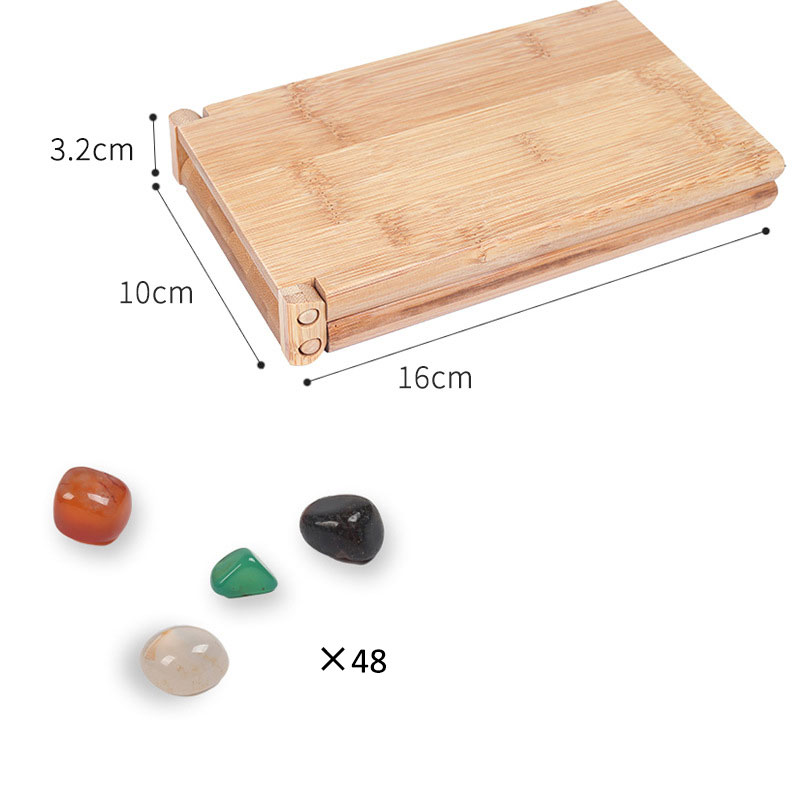 Riverstones & Bamboo Foldable  - огляд і ціна Kids Outdoor Wooden Table