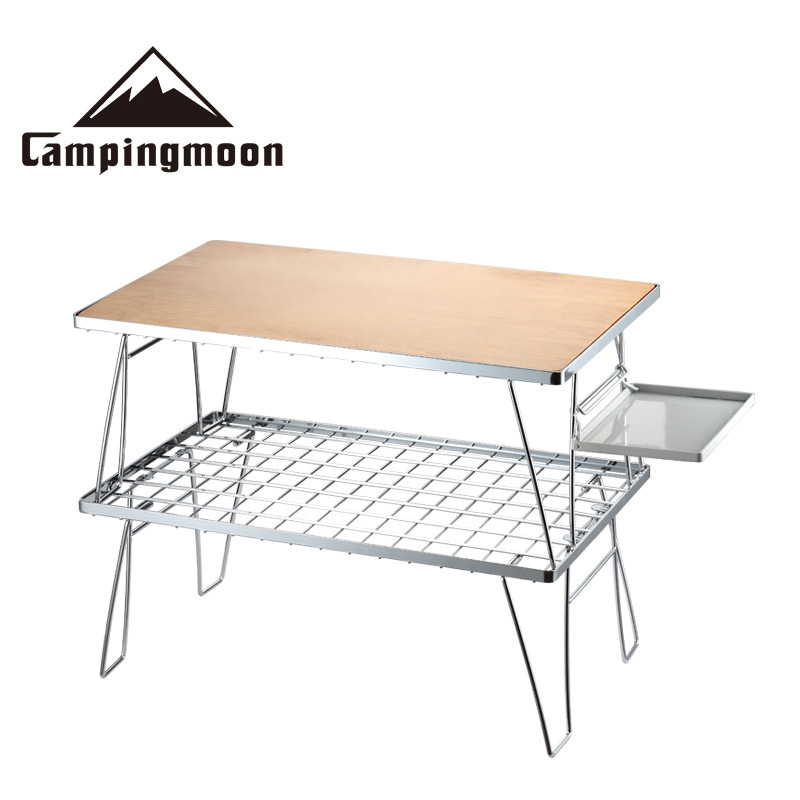 CAMPINGMOON T-2301 Triple Laye - огляд і ціна Kids Outdoor Wooden Table