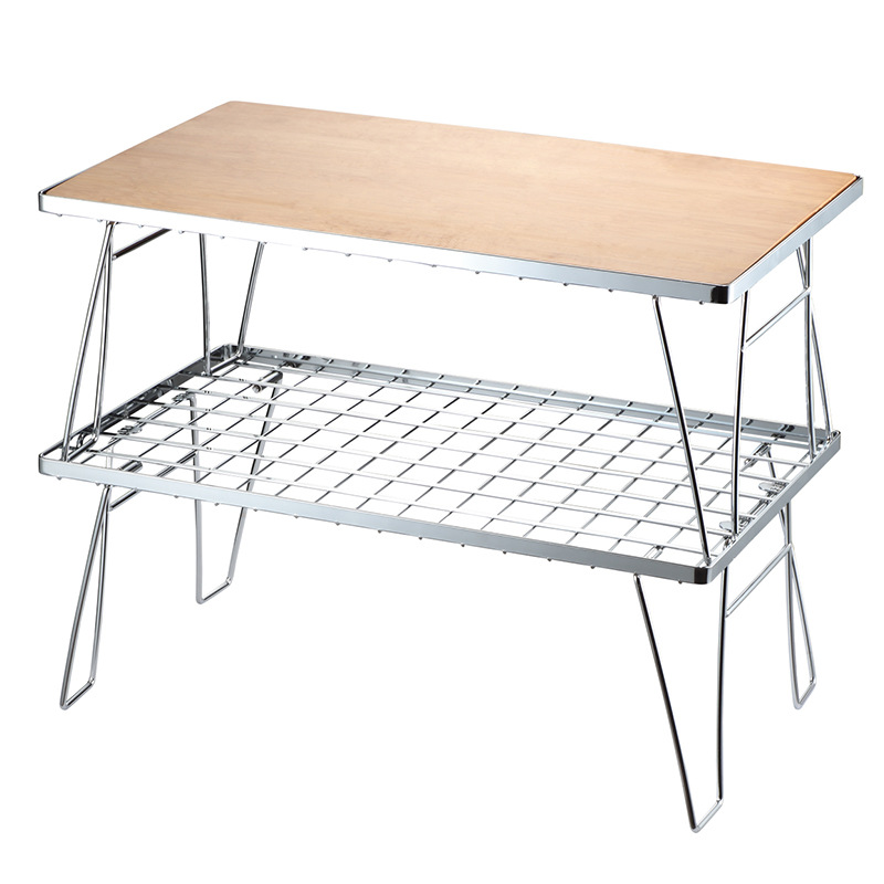 CAMPINGMOON T-2301 Triple Laye - огляд і ціна Kids Outdoor Wooden Table
