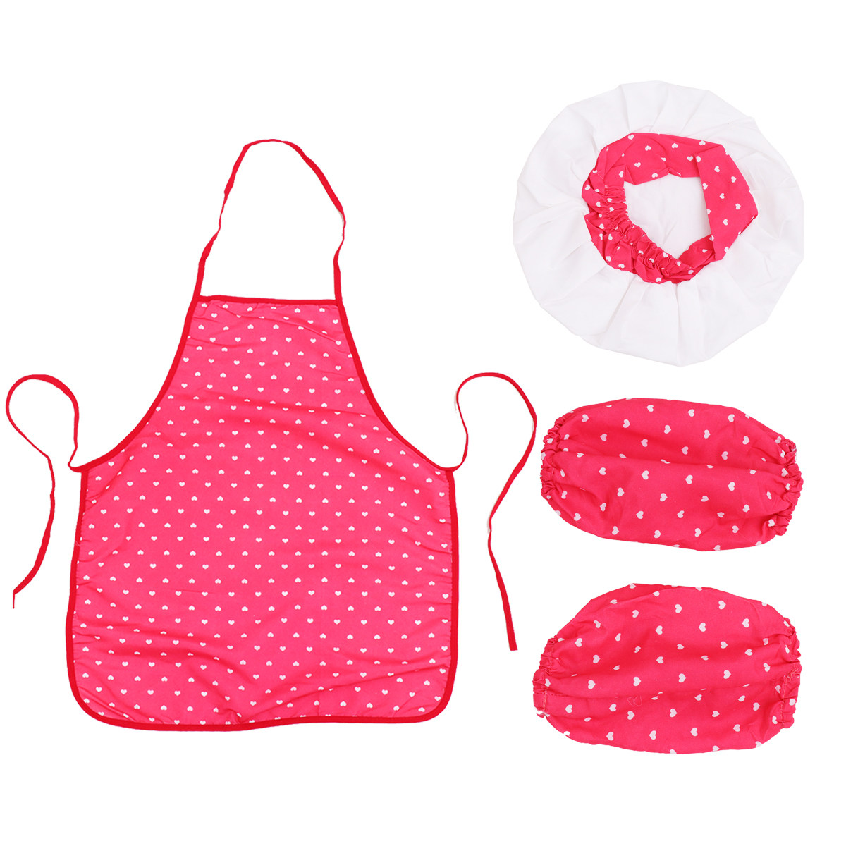 3Pcs Kids Chef Costume Cotton  - огляд і ціна Kids Outdoor Bbq