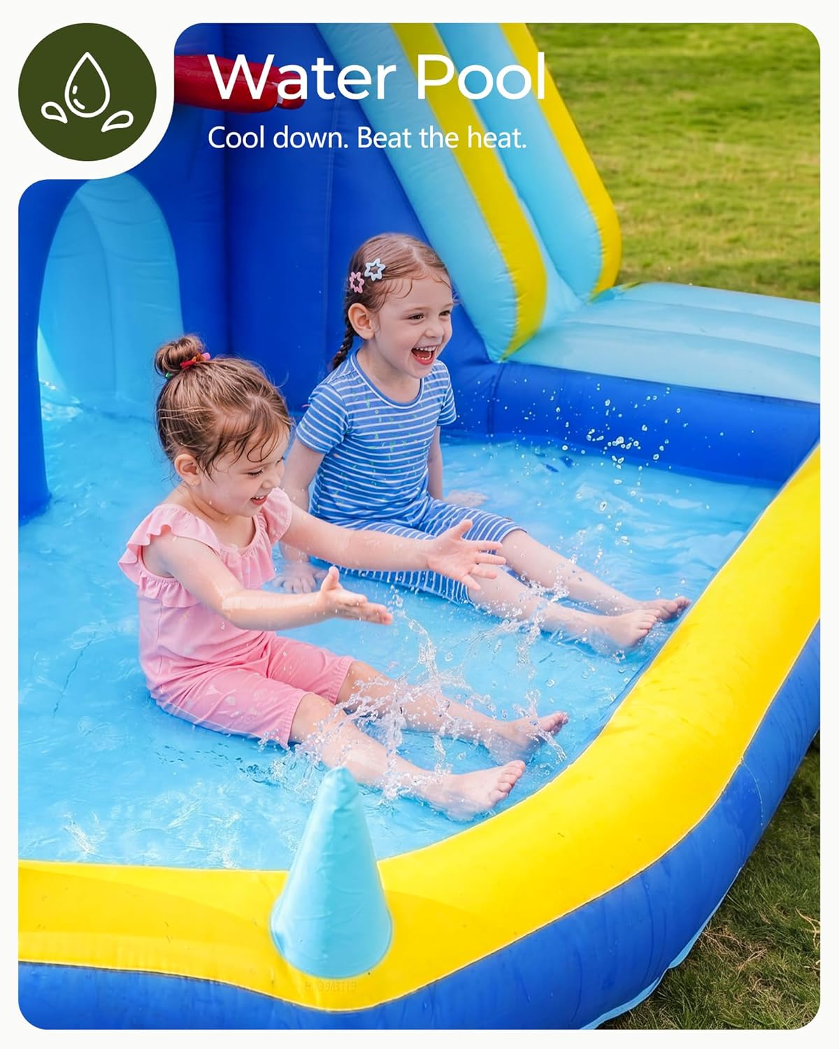 Kids Inflatable Water Slide Bo - огляд і ціна Kids Outdoor House