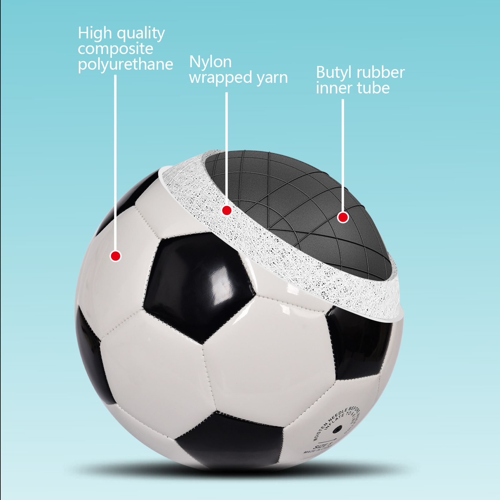 Soccer Ball-Official Size 5 Cl - огляд і ціна Kids Outdoor Ball