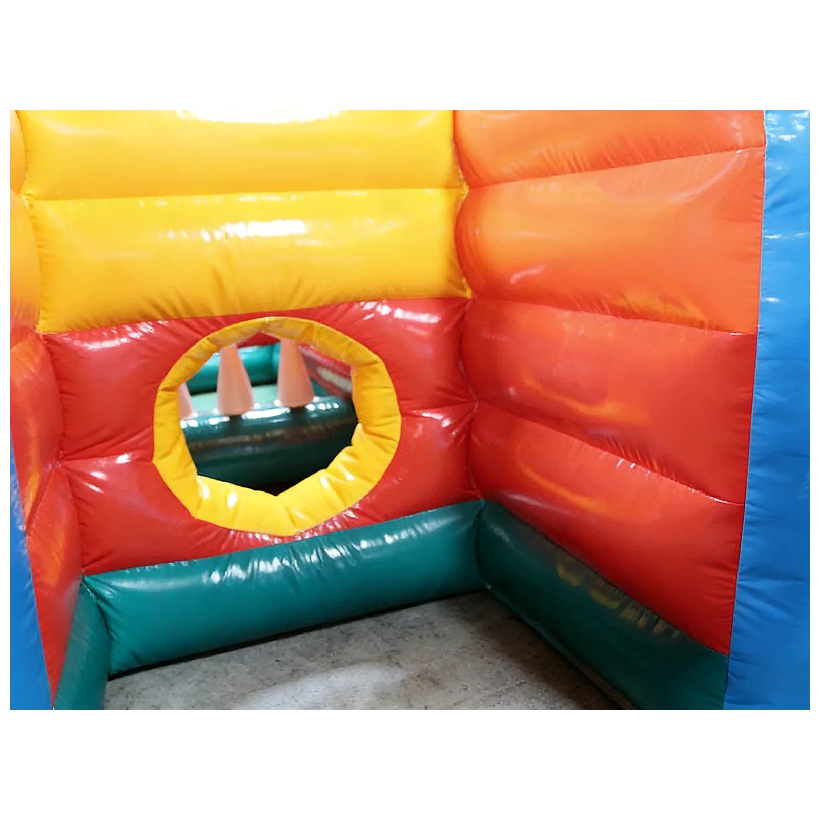 Commercial Orange Blue Obstacl - огляд і ціна Kids Outdoor Fun