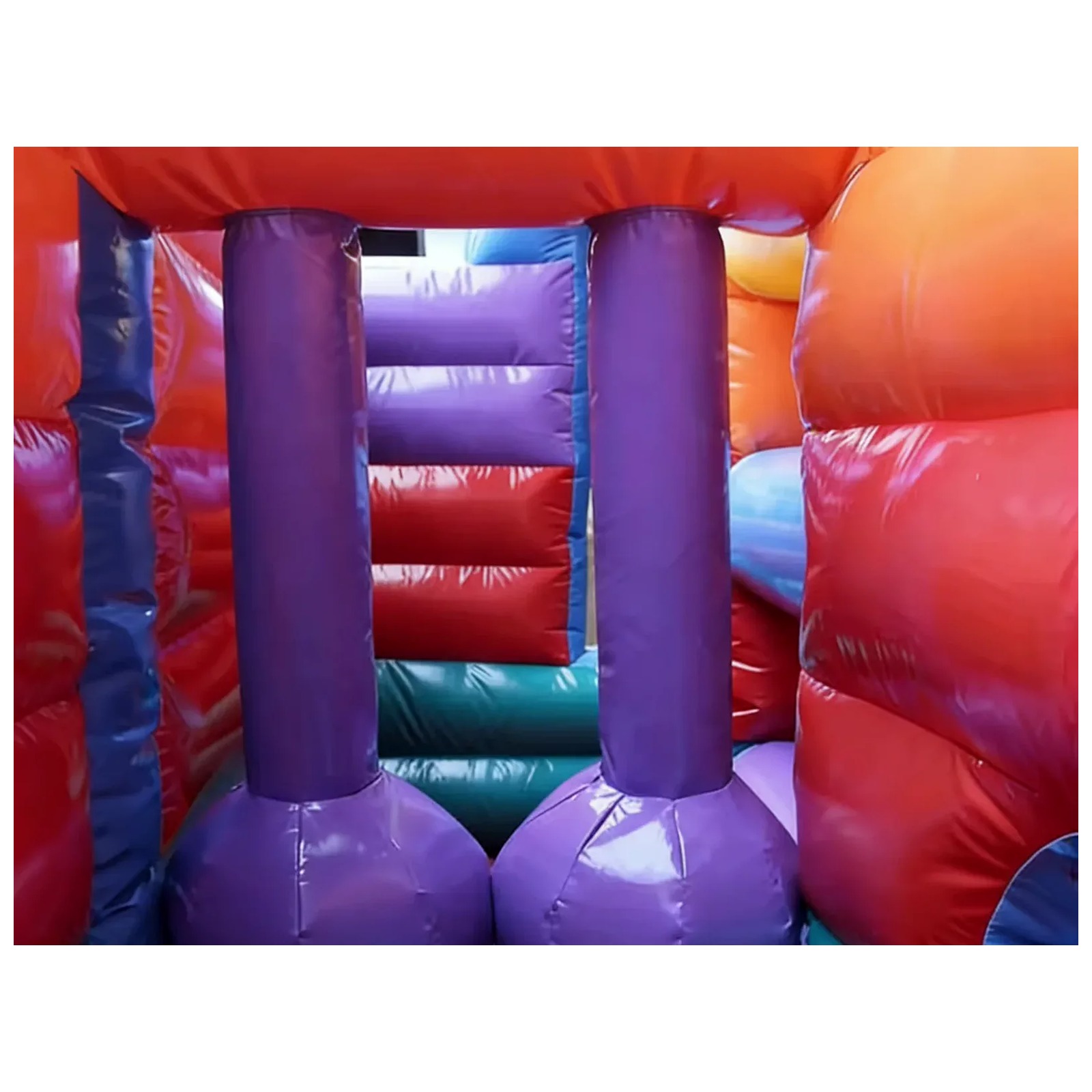 Commercial Orange Blue Obstacl - огляд і ціна Kids Outdoor Fun
