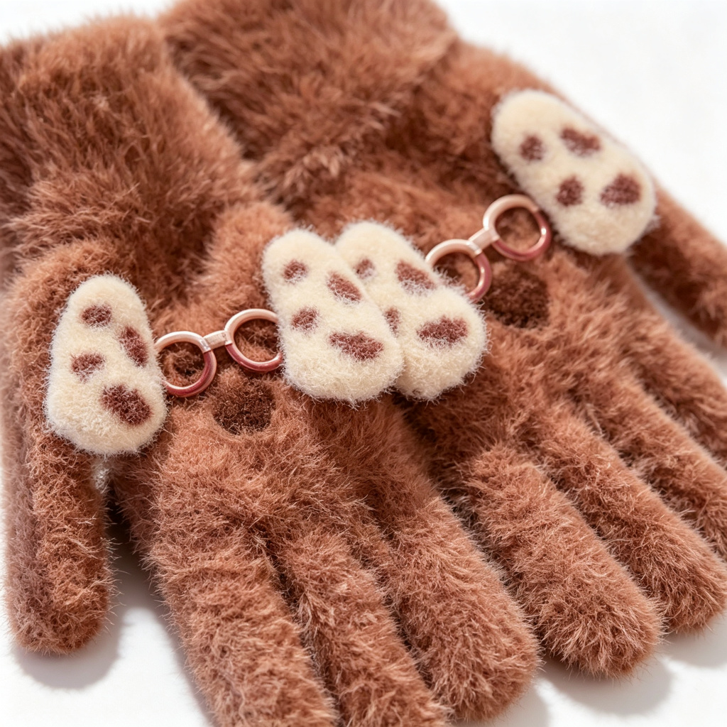 2026 Cute Dog Kids Winter Glov - огляд і ціна Kids Outdoor Gloves