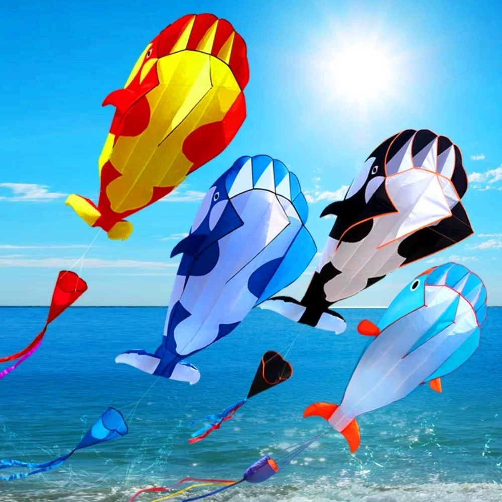 2.2m Large Whale/Dolphin Kite  - огляд і ціна Kite Easy Fly Kids