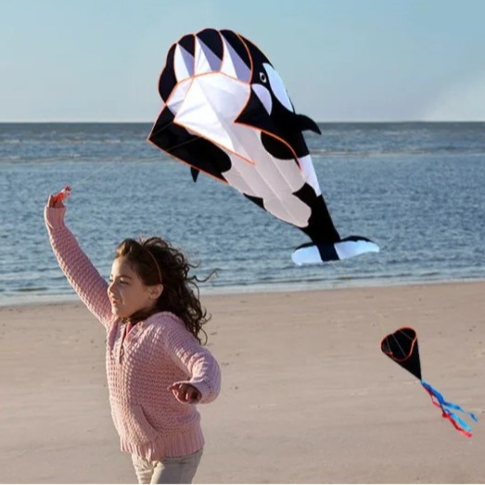 2.2m Large Whale/Dolphin Kite  - огляд і ціна Kite Easy Fly Kids