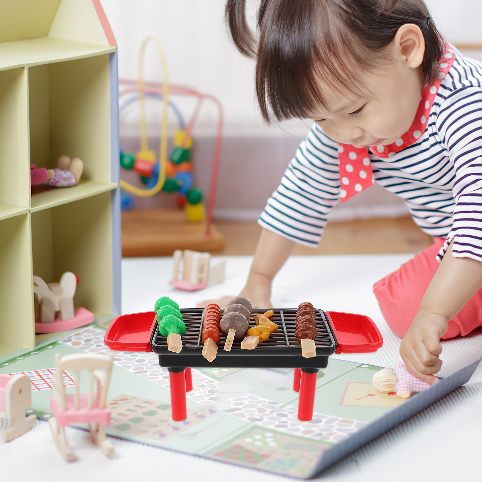 20Pcs Realistic Kids Bbq Set P - огляд і ціна Kids Outdoor Bbq