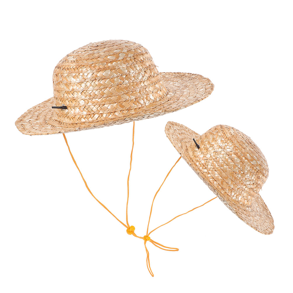 2Pcs Kids Sun Hat Natural Stra - огляд і ціна Kids Outdoor Garden
