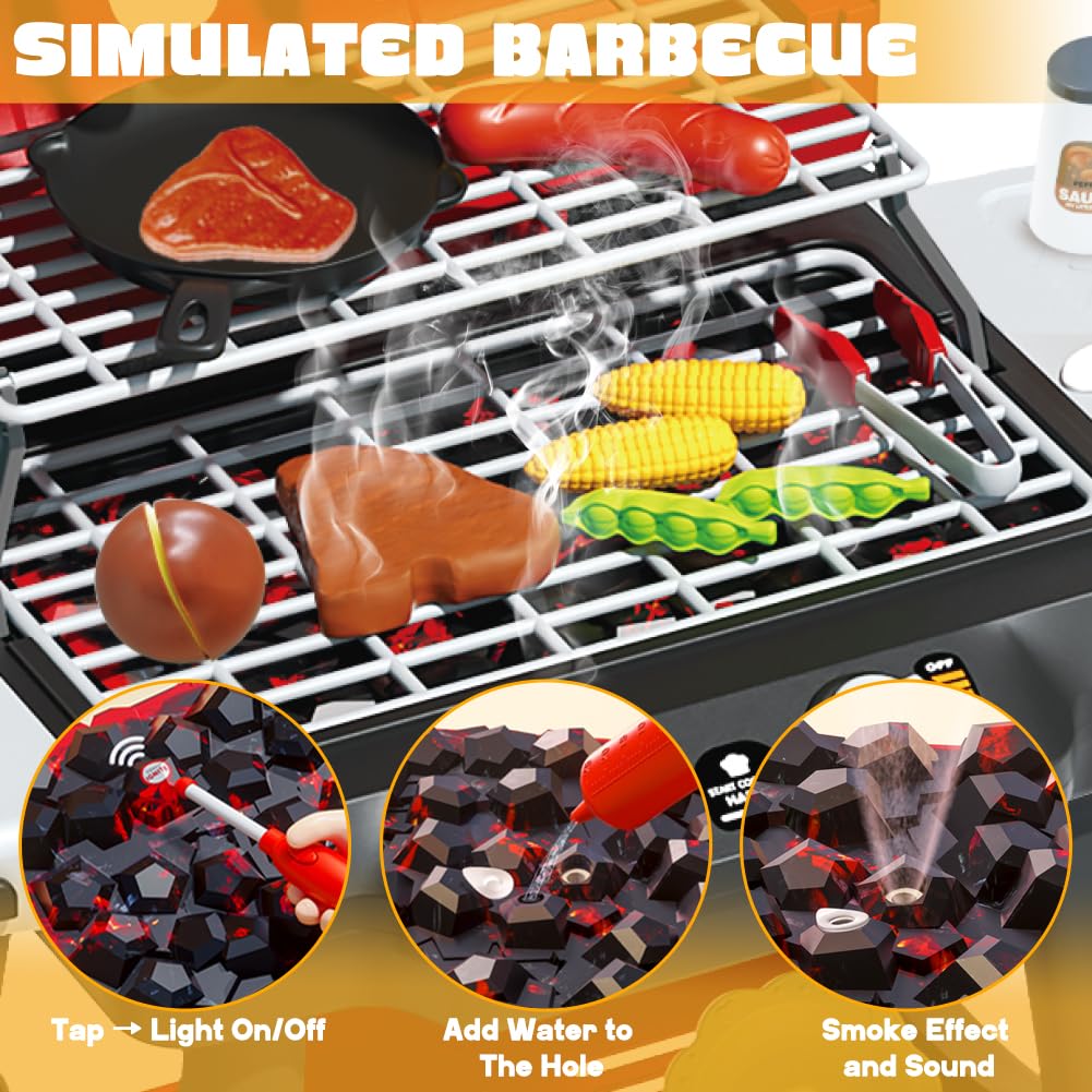 Kid Toy Grill, BBQ Grill Plays - огляд і ціна Kids Outdoor Bbq