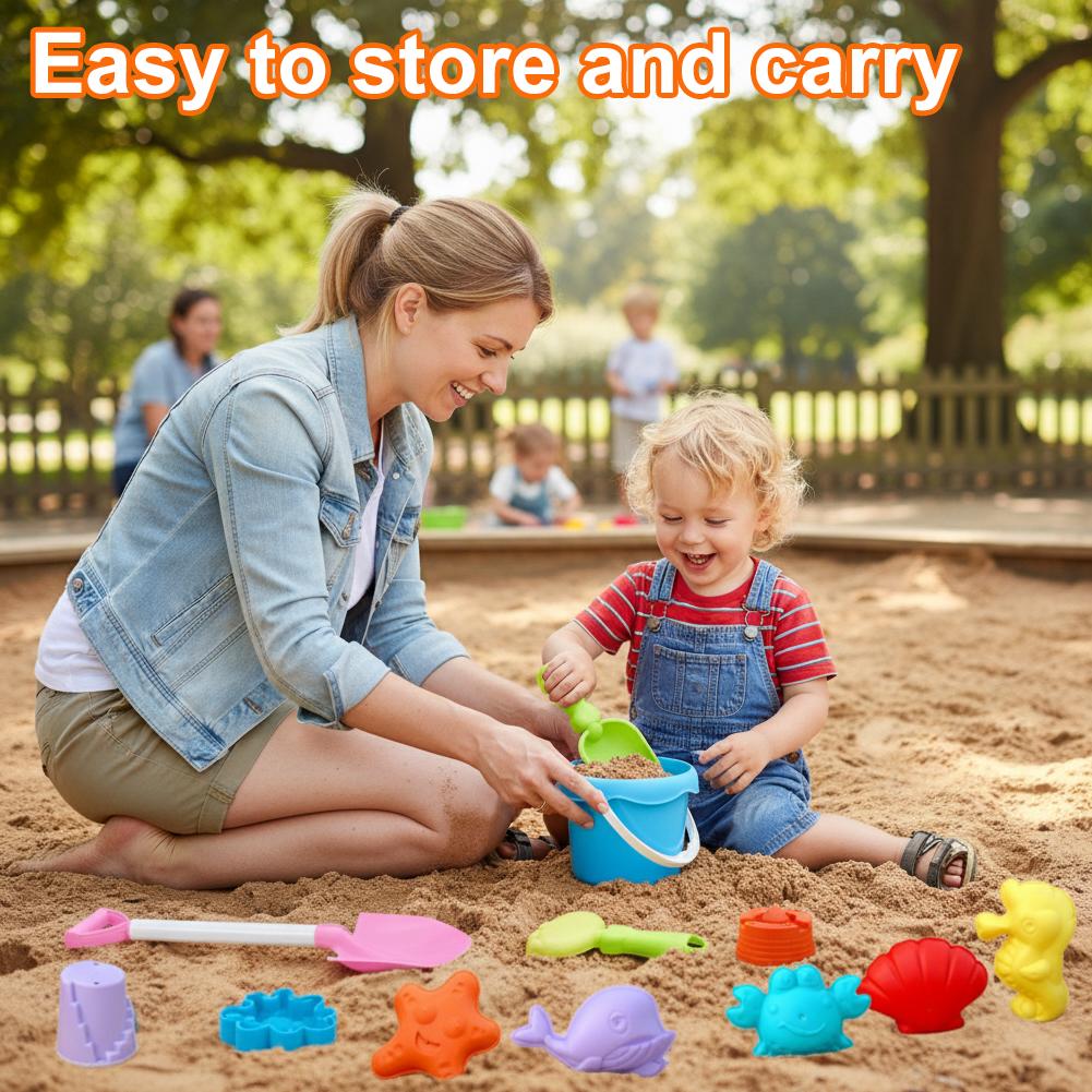 Mini Beach Toy Set Shovels Buc - огляд і ціна Kids Outdoor Exercise Equipment