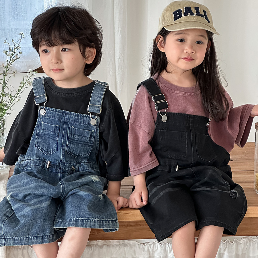 2026 Summer Unisex Kids Denim  - огляд і ціна Kids Outdoor Jumpsuit