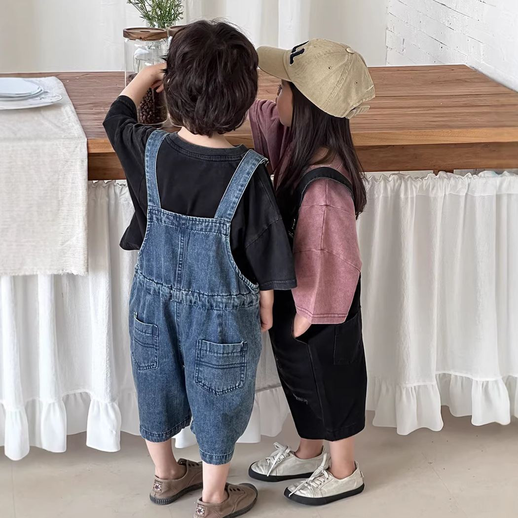 2026 Summer Unisex Kids Denim  - огляд і ціна Kids Outdoor Jumpsuit