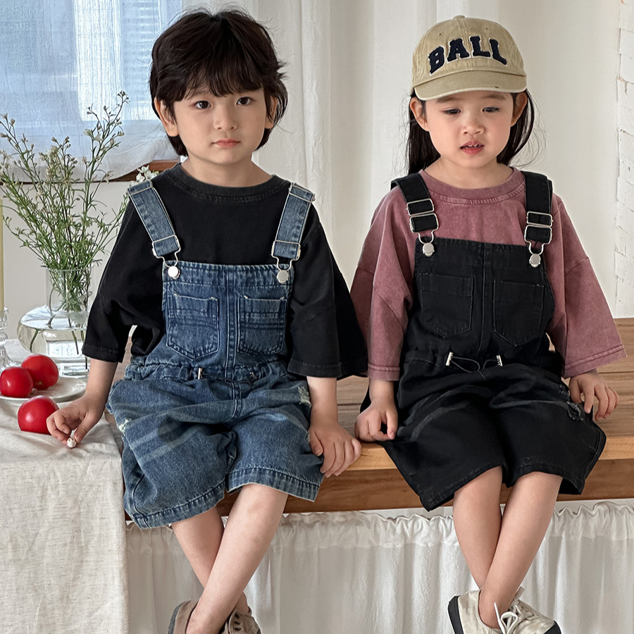 2026 Summer Unisex Kids Denim  - огляд і ціна Kids Outdoor Jumpsuit