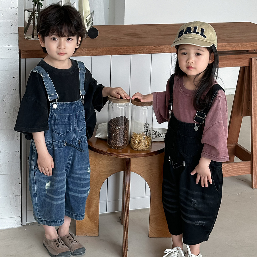 2026 Summer Unisex Kids Denim  - огляд і ціна Kids Outdoor Jumpsuit