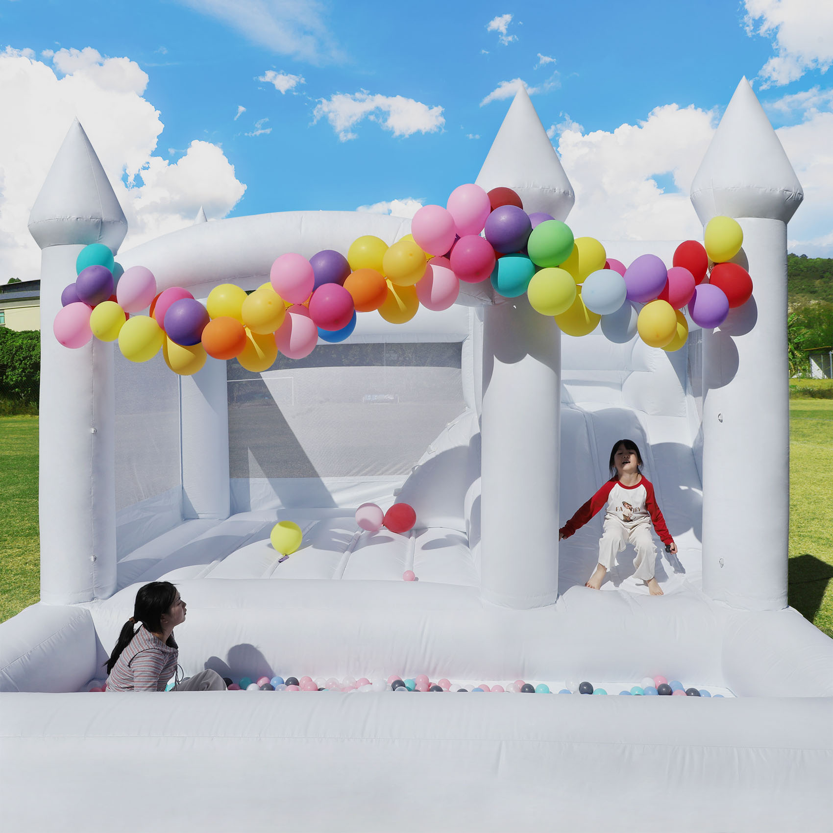 Bouncy Castle Bounce Houses Ju - огляд і ціна Kids Outdoor House