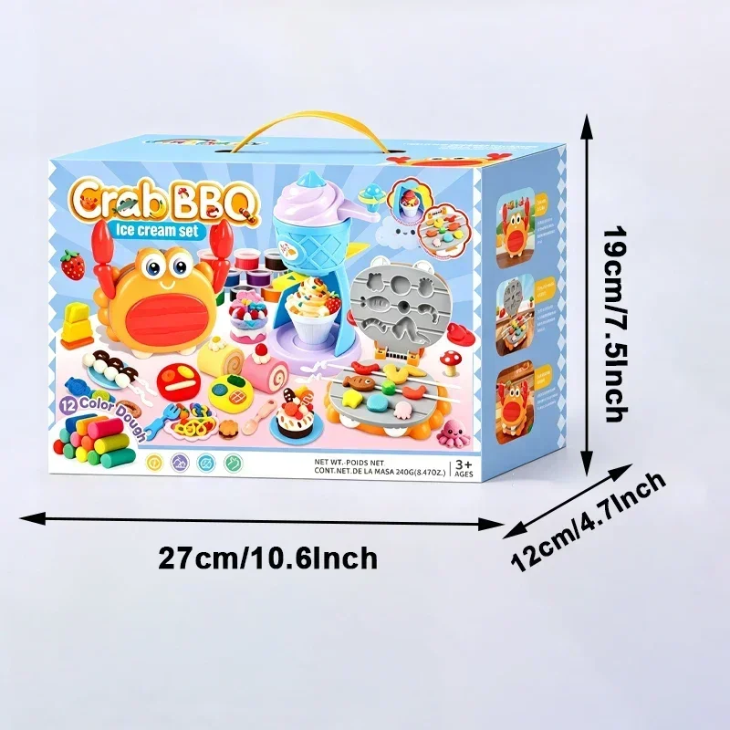2 in 1 Crab Barbecue Grill Ice - огляд і ціна Kids Outdoor Bbq