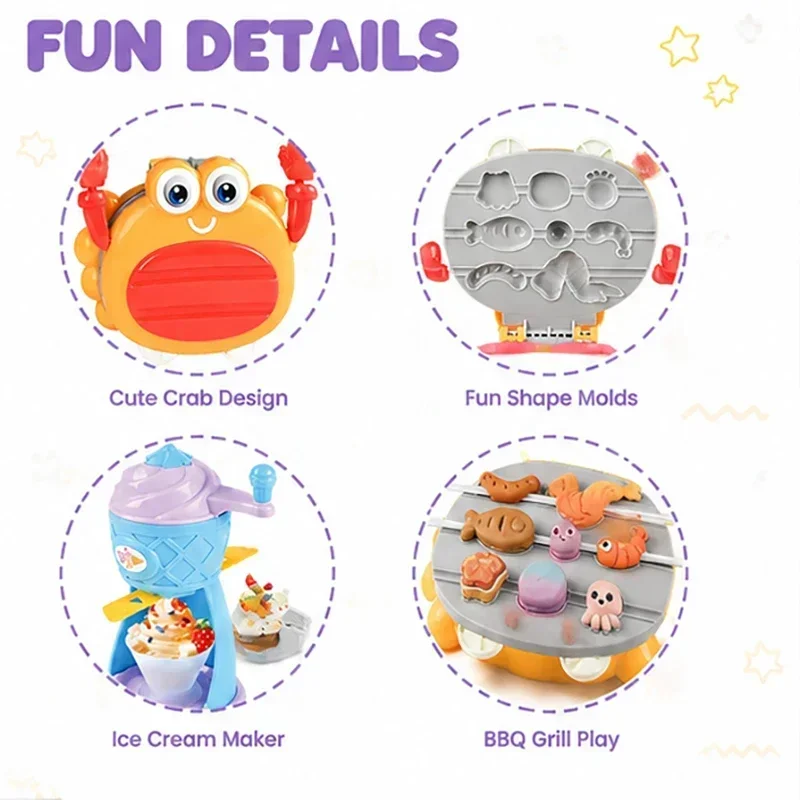 2 in 1 Crab Barbecue Grill Ice - огляд і ціна Kids Outdoor Bbq
