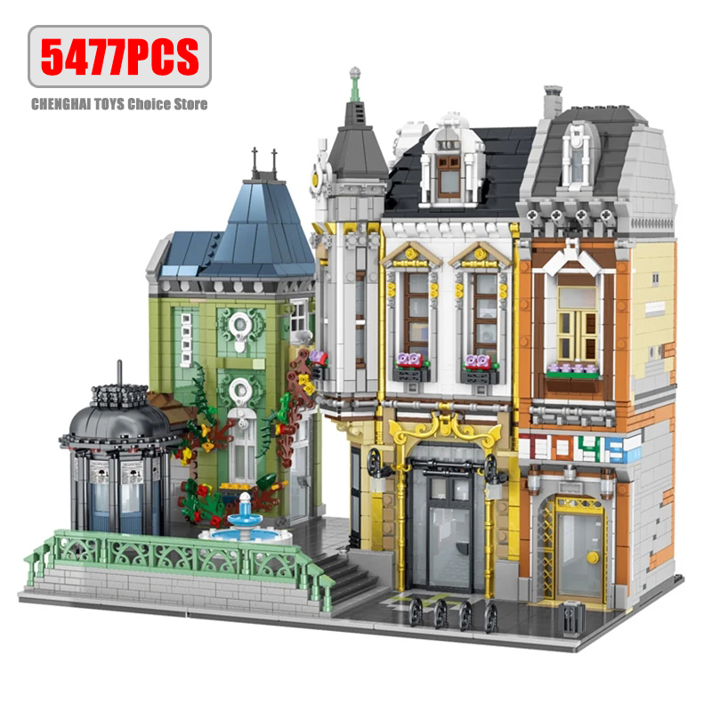 5477pcs URGE Street View Sets  - огляд і ціна Lego Set Creator