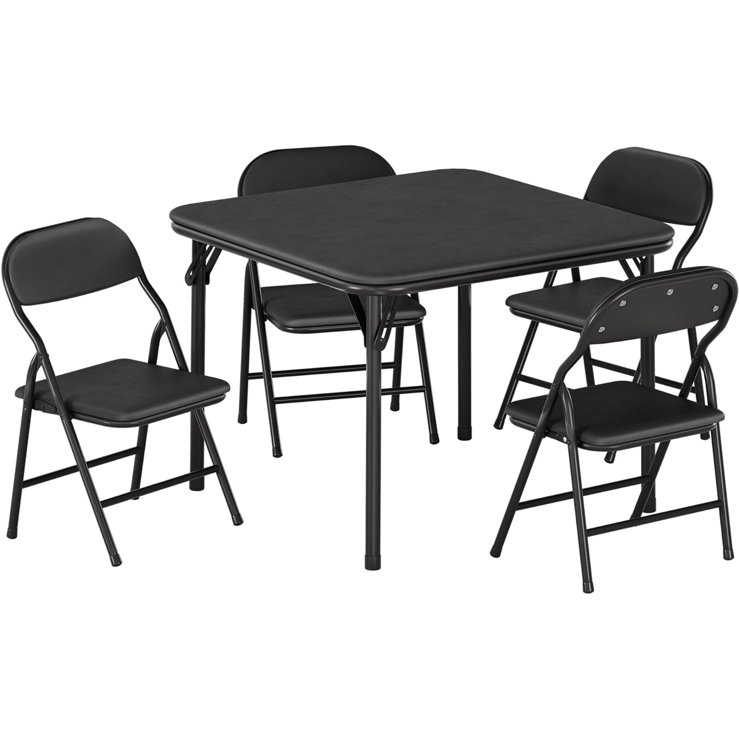 5-Piece Kids Folding Table and - огляд і ціна Kids Outdoor Table And Chairs