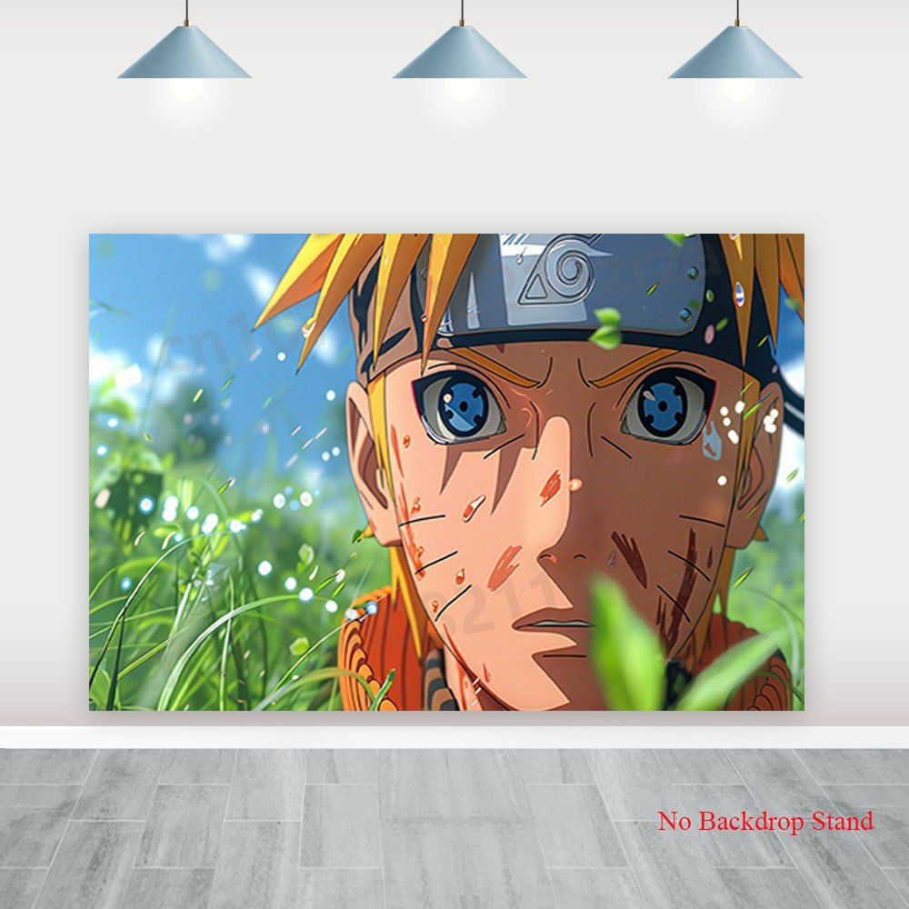 Naruto Backdrop Banner Boys Ki - огляд і ціна Kids Outdoor Movies