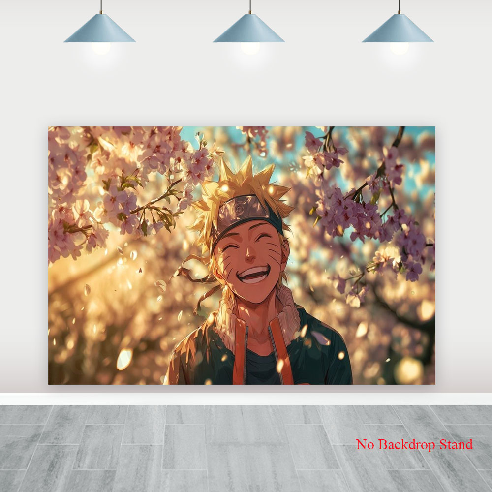 Naruto Backdrop Banner Boys Ki - огляд і ціна Kids Outdoor Movies